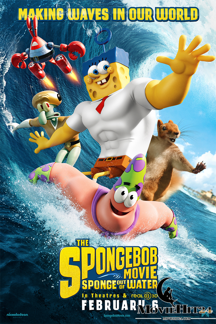 ดูหนังออนไลน์ ดูหนังออนไลน์ Sponge Out of Water 2015 สพันจ์บ็อบ ฮีโร่จากใต้สมุทร