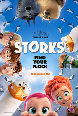 ดูหนังออนไลน์ Storks บริการนกกระสาเบบี๋เดลิเวอรี่ (2016)