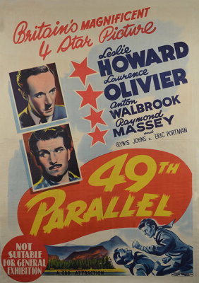 ดูหนังออนไลน์ 49th Parallel ฝ่านรกสมรภูมิเดือด (1941)